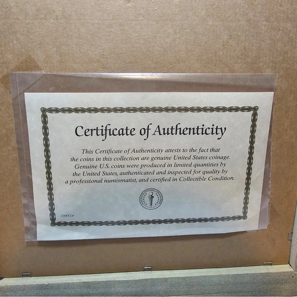 A Year In Time Celebration Wall Frame Collection 1966 With COA 14" × 16" - Picture 7 of 9